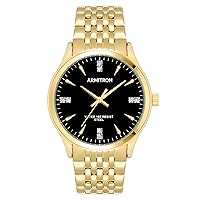 Armitron Men's Genuine Crystal Accented Bracelet Watch, 20/5522