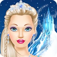 Ice Queen Salon: spa, makeup and dress up princess for girly girls who love fashion games