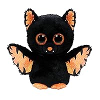 Ty Beanie Mortimer - Black and Orange Bat - 6