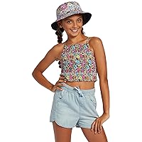 Roxy Girls' Put It in a Love Song Woven Tank Top
