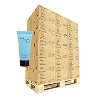 H2O Therapy Hotel Shampoo | Travel Size Hotel Toiletries Bulk Set for Airbnb Essentials | 0.85oz Shampoo | Full Pallet (64 cases with 300 units each - 19,200 pieces)