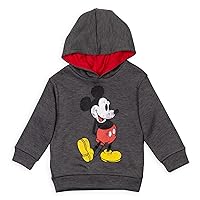 Disney Mickey Mouse Fleece Pullover Hoodie Toddler to Big Kid