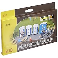 Faller 180543 TOI TOI Prtbl Toilet 4/Scenery and Accessories