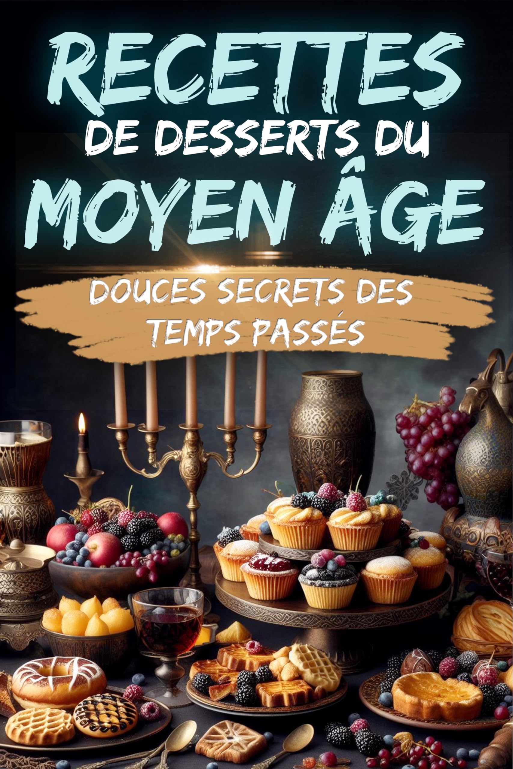 RECETTES DE DESSERTS DU MOYEN ÂGE: DOUCES SECRETS DES TEMPS PASSÉS (French Edition)