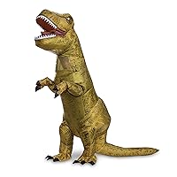 Jurassic World Disguise Official T-Rex Costume, Inflatable Dinosaur Costume for Kids