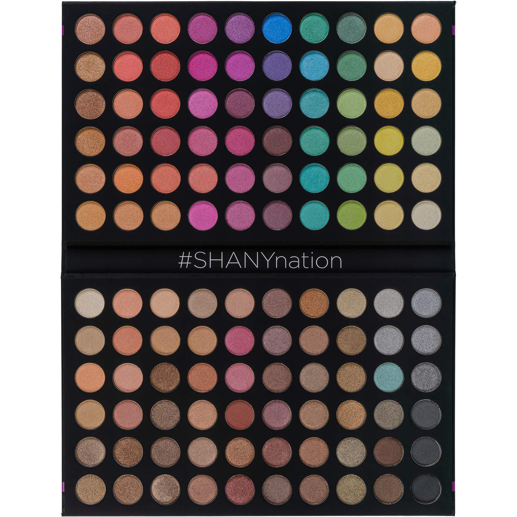 SHANY Ultimate Fusion - 120 Color Highly Pigmented Makeup Palette Long Lasting Blendable Natural Colors Eye shadow Palette Natural Nude and Neon Combination