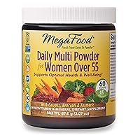 Daily Multi Powder for Women Over 55, Supports Optimal Health, Multivitamin and Mineral Supplement, Gluten Free, Vegetarian, 3.07 oz (60 servings)