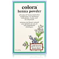 Colora Henna Powder, Gold Brown