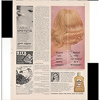 Woodbury Shampoo Holds Curl Better Keeps Set Longer 1957 Antique Advertisement