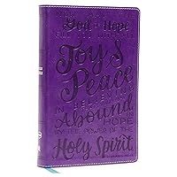 NKJV, Holy Bible for Kids, Verse Art Cover Collection, Leathersoft, Purple, Comfort Print: Holy Bible, New King James Version NKJV, Holy Bible for Kids, Verse Art Cover Collection, Leathersoft, Purple, Comfort Print: Holy Bible, New King James Version Imitation Leather