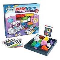 ThinkFun Rush Hour Junior - Classic Traffic Jam Logic Game | STEM Toy for Kids | Engaging Puzzles for Ages 5 and Up | Junior Edition of the International