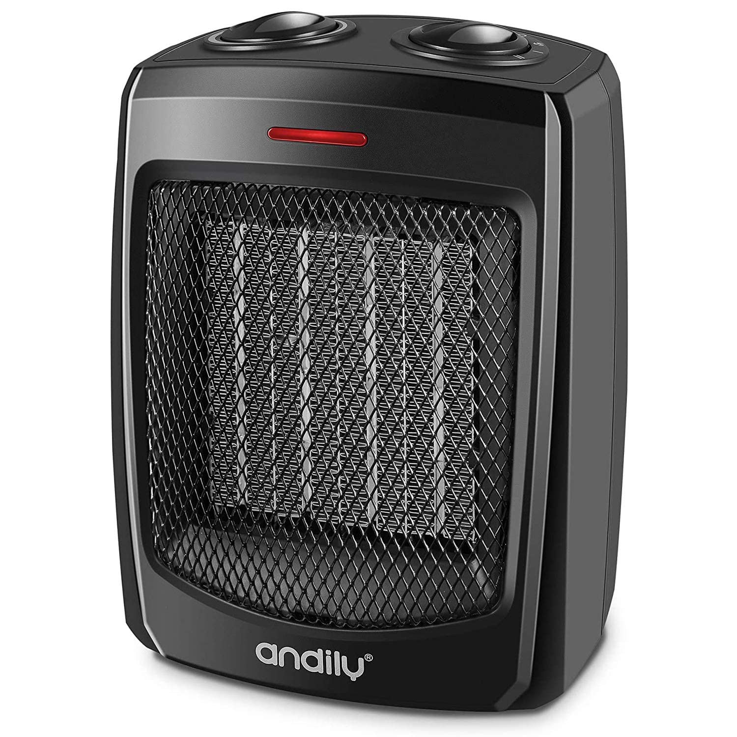 Mua andily Space Heater Electric Heater for Home and Office Ceramic Small  Heater with Thermostat, 750W/1500W trên Amazon Mỹ chính hãng 2023 | Fado