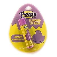 Peeps (1) Easter Candy Flavored Lip Balm - Grape Marshmallow Creme - Net Wt. 0.12 oz / 3.4 g