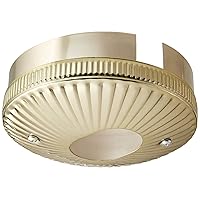 Hunter Fan Company, 22172, Angled Ceiling Mount, Hunter Bright Brass Finish®