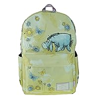 Classic Disney Eeyore Backpack with Laptop Compartment for School, Travel, and Work Multicolor A22209-EEYORE