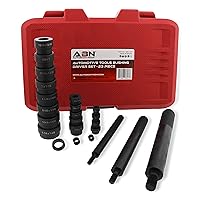 ABN Bushing Driver Set – 23 Pc Wheel Bearing Removal Tool and Bearing Installer Kit Standard SAE Bushing Press Kit