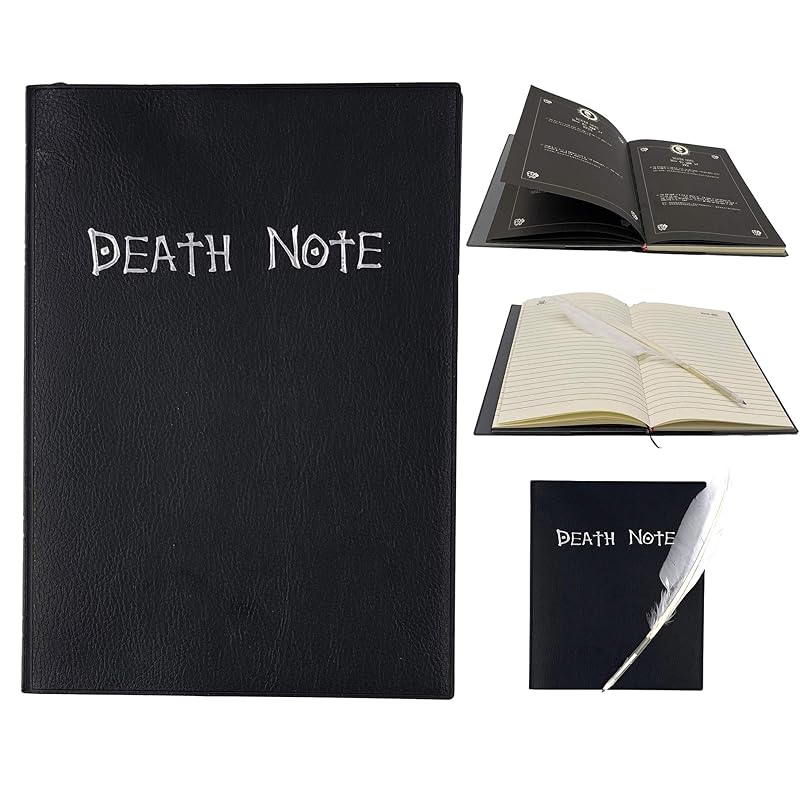 Death Note Light Ryuk Notebook Card Case