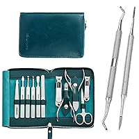 Manicure Set, Familife Manicure Kit Manicure Set Professional Nail Clippers for Women Nail Grooming Kit Stainless Steel and 100% Stainless Steel Ingrown Toenail File and Lifter Double Sided Tool