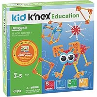 K'NEX Education Kid I See Shapes! Ages 3-5 Preschool Learning Toy Building Sets (61 Piece) (Amazon Exclusive)