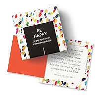 Compendium ThoughtFulls Pop-Open Cards — Be Happy — 30 Pop-Open Cards, Each with a Different Inspiring Message Inside