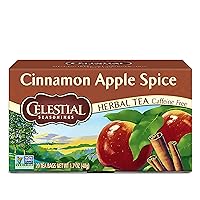Celestial Seasonings Herbal Tea, Cinnamon Apple Spice, 20 Count