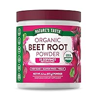 Organic Beet Root Powder | 6.1 oz | USDA Certified Organic | Vegan, Non-GMO & Gluten Free Supplement | by Nature's Truth