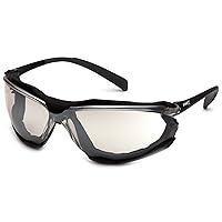 Pyramex Proximity Safety Glasses Eye Protection, Clear H2X Anti-Fog Lens