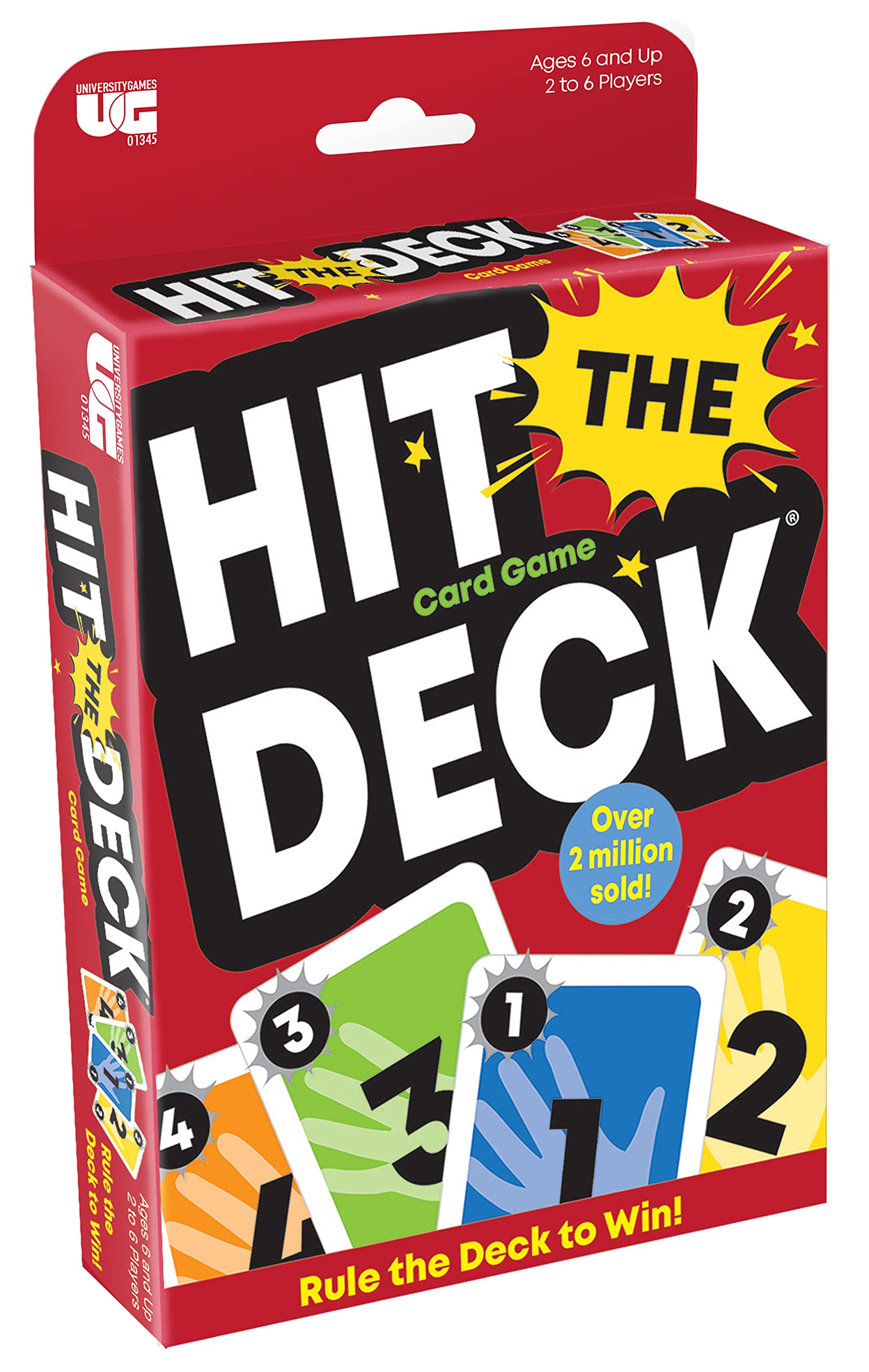 University Games Hit The Deck Card Game, Multi