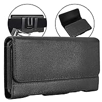 BECPLT iPhone 15 Pro 15 iPhone 14 Pro 14 13 Pro 12 Pro Cell Phone Pouch Nylon Holster Case with Belt Clip Cover for iPhone 13 iPhone 12 11 Pro 5.8