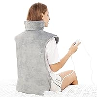 Mia&Coco Large Electric Heating Pad for Back Neck and Shoulders Pain Relief, 39