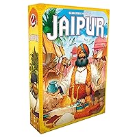 Jaipur Board Game - Strategy Trading Game for Ages 10+, 2 Players, 30 Min Playtime, New Edition by Space Cowboys