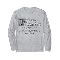 Medieval Master Librarian Long Sleeve T-Shirt