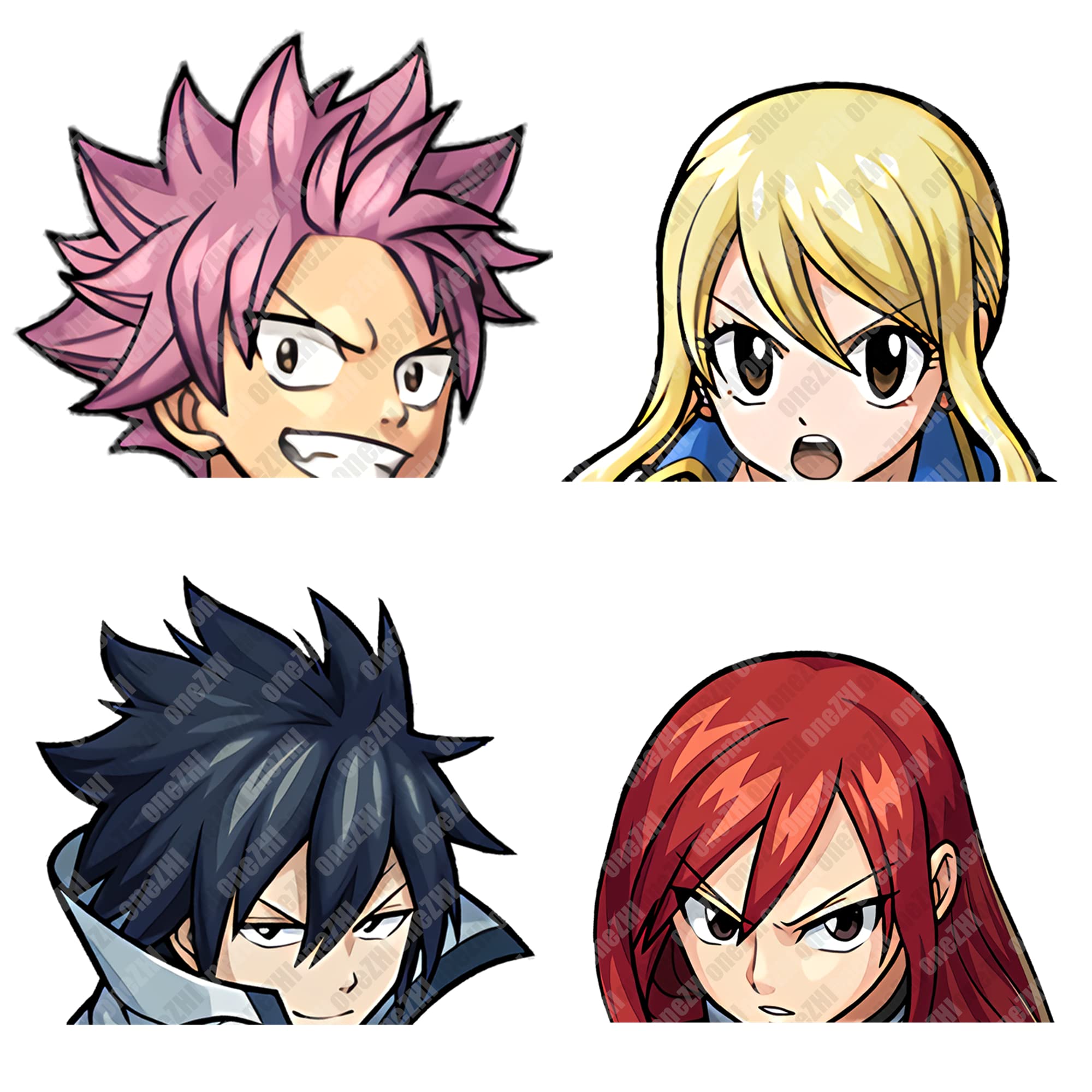Side Anime/Manga Characters, Stickers - Creative and Unique Designs |  Jalapenos Decals