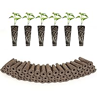 Hydroponics Grow Sponges,Replacement Root Growth Sponges Seed Pods Used with Hydropnics Garden,Seed Starter Sponges Kit for Hydroponic Indoor Garden System (50 Packs)