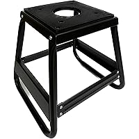 Motorcycle Lift Stand Panel Stand Dirt Bike Moto Removable for Most Motorcycles (Black)