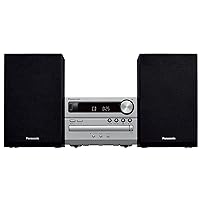 Discontinued by Manufacturer Silver Panasonic SC-PM19S 5-CD Shelf System 