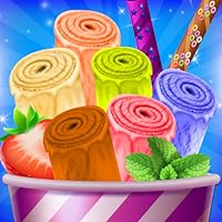 Dessert DIY Ice Cream - Cooking for Kids Colorful Roll Maker