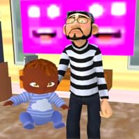 Real Newborn Baby & Daddy Simulator Daycare Fun Game
