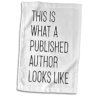 3dRose - This is What A Published Author Looks Like - Towel - (twl-336215-1)