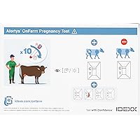 IDEXX Alertys OnFarm Cow Pregnancy Test, Complete kit - Bovine (Cattle)