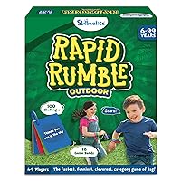 Skillmatics Rapid Rumble Outdoor Edition, Educational & Clever Category Game of Tag, Games for Kids, Teens & Adults