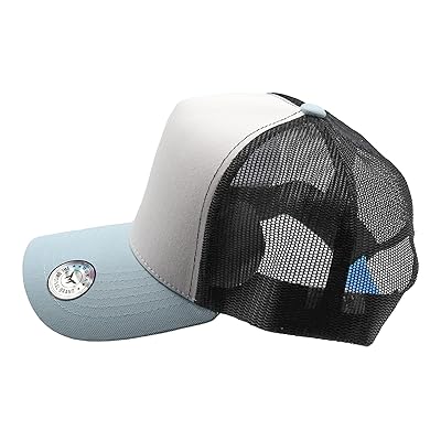 Muka Plain Trucker Hat for Men Adjustable Snapback Mens Trucker Hats Justin  Bieber Hat Retro 5 Panel High Crown Mesh Back