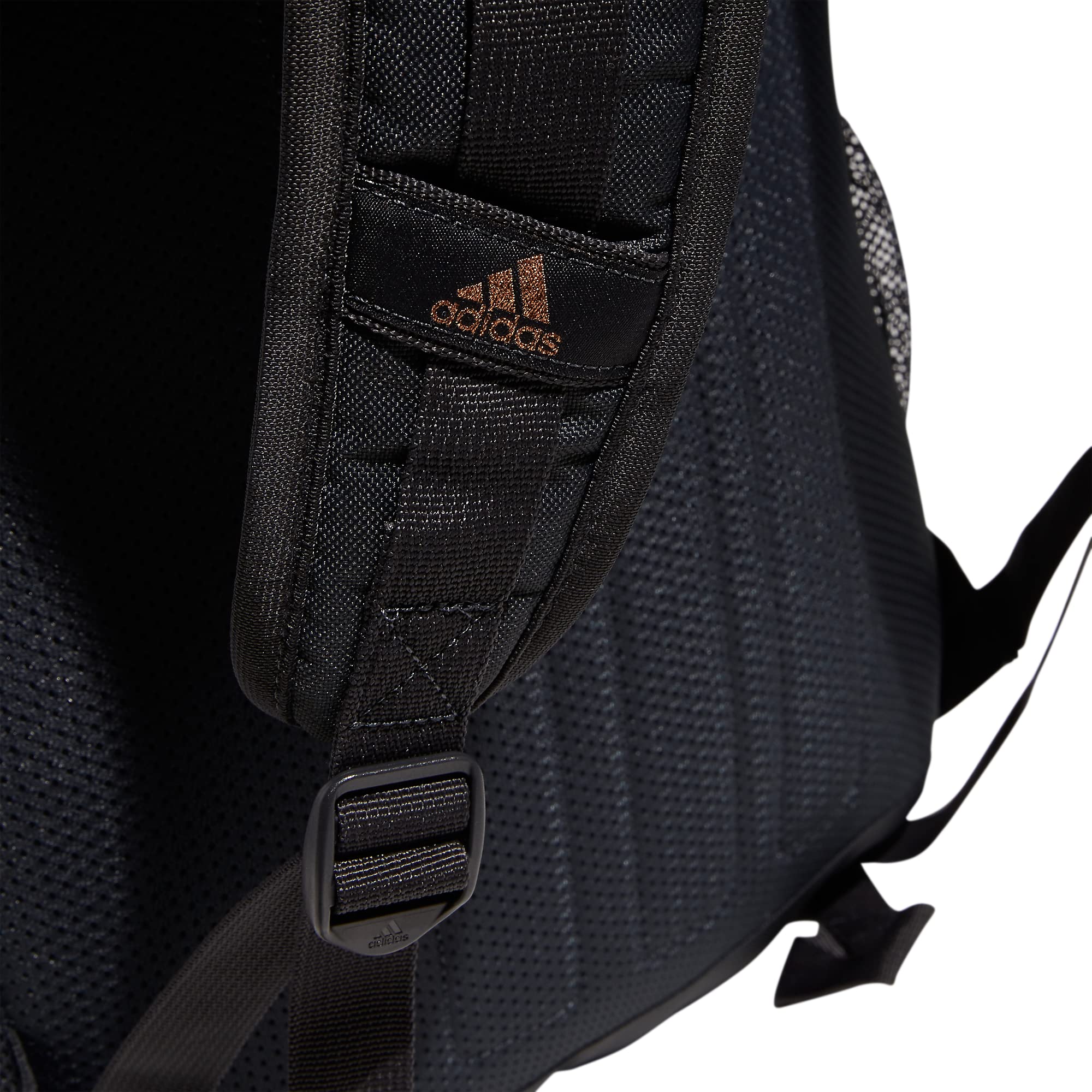 adidas Unisex Prime 6 Backpack, Stone Wash Carbon/Carbon Grey/Rose Gold, One Size
