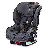 Britax Boulevard ClickTight Convertible Car Seat, Cool N Dry Charcoal - Cooling & Moisture Wicking Fabric
