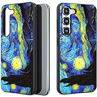 CoverON Art Design for Galaxy S23 Plus Case, Slim TPU Rubber Flexible Skin Cover Thin Lightweight Protective Silicone Sleeve Fit Galaxy S23+ Phone Case - Starry Night Sky Van Gogh