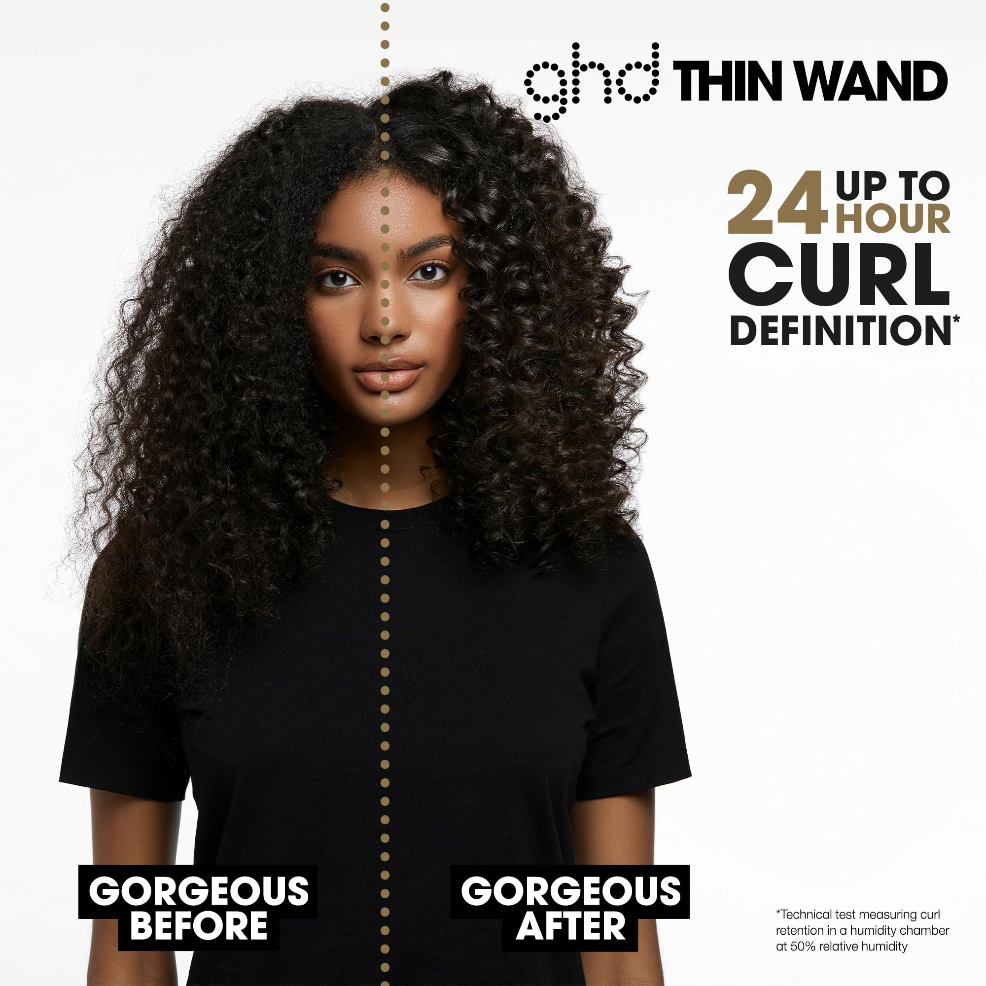 ghd Thin Wand Hair Curler ― 0.5