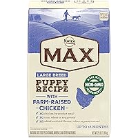 Max Large Breed Puppy Recipe Dry Dog Food With Farm-Raised Chicken, 25 LB Bag
