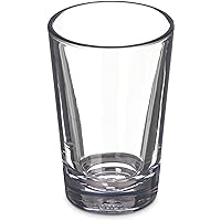 Carlisle FoodService Products Alibi Shot Glass for Restaurant, Kitchen, and Bar, Plastic, 2 Ounces, Clear