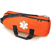 Oxygen Tank Bag - Portable Oxygen Bag for Travel & Home Use, Oxygen Cylinder Shoulder Bag, Lightweight & Water-Resistant, Ideal for Healthcare Providers & Elderly Care (Orange)