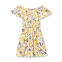 Speechless Girls' Smocked Bodice Fit and Flare Dress